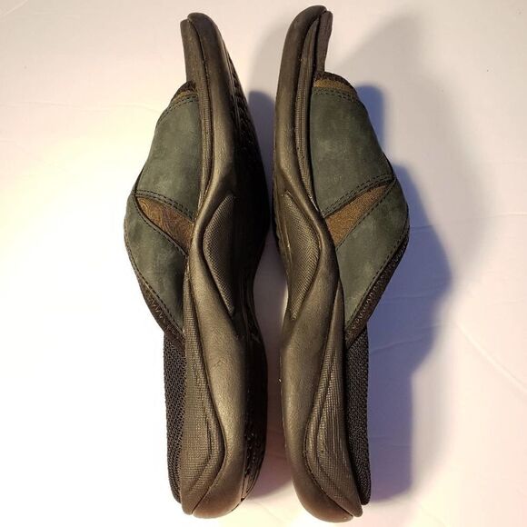 Clarks Springers Leather Flip Flops Sandals sz 7M - Picture 6 of 8